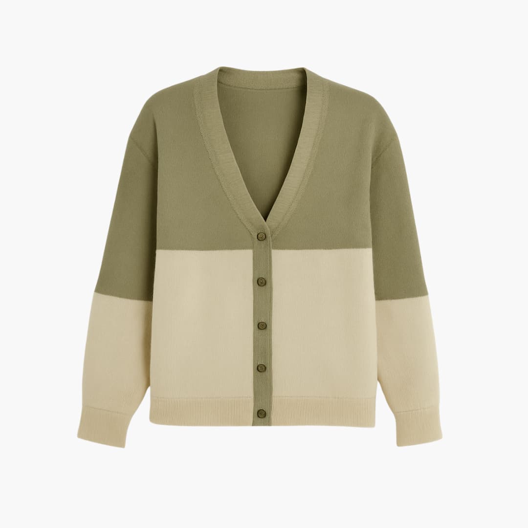 Gestrickte Strickjacken