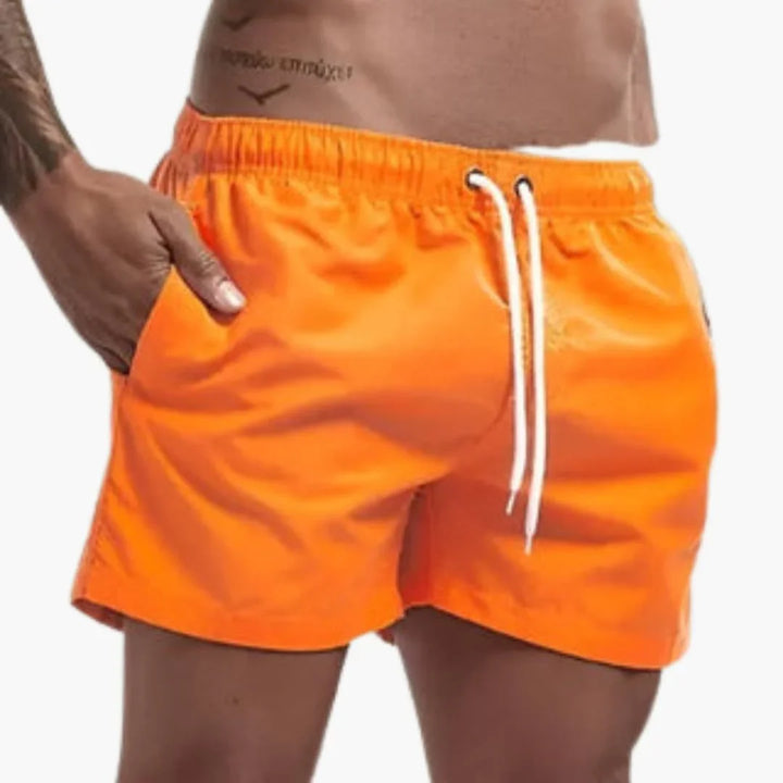 Elastische Badeshorts für Herren