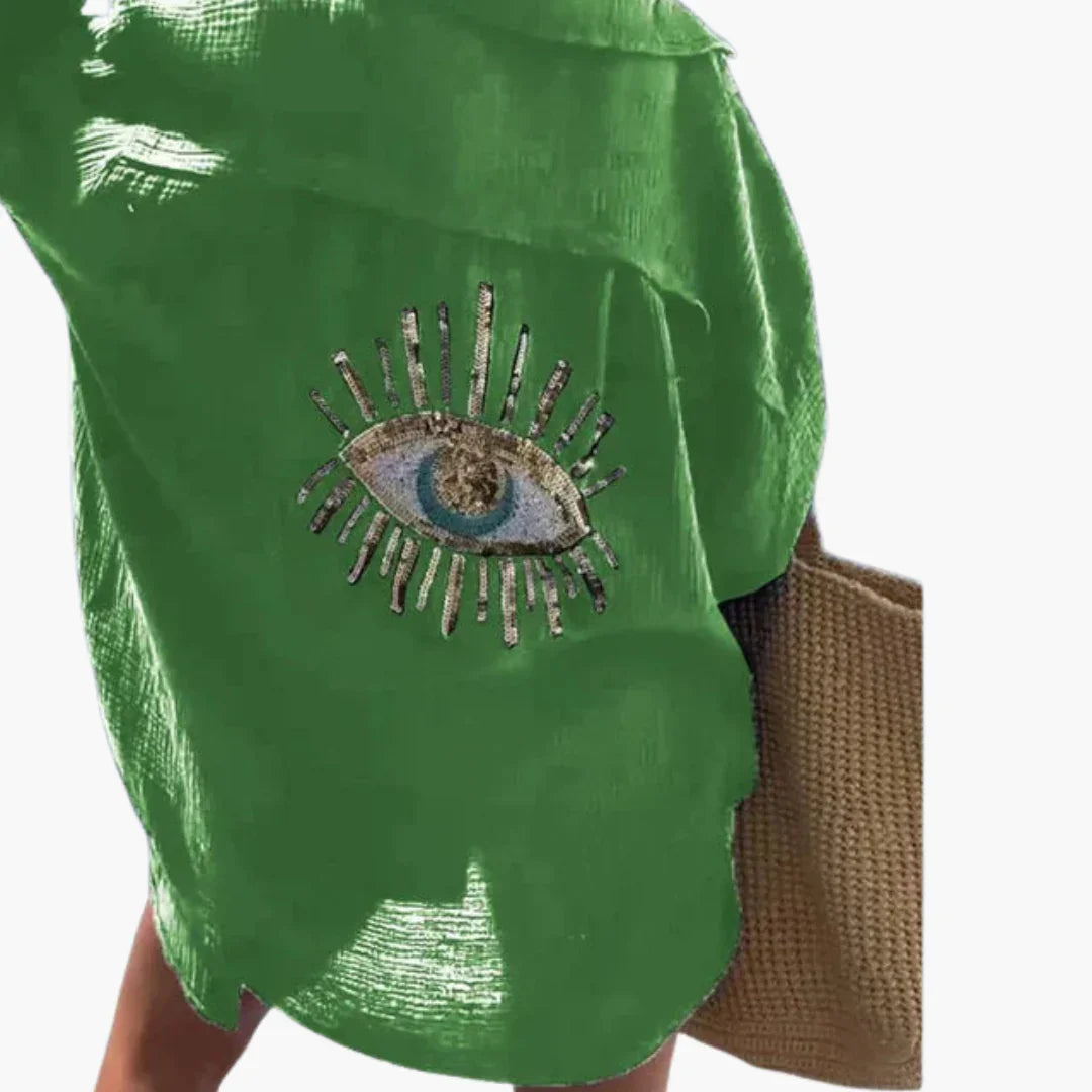 Übergroßes Button Down Hemd für Damen