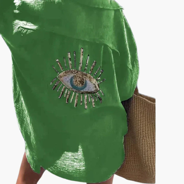 Übergroßes Button Down Hemd für Damen