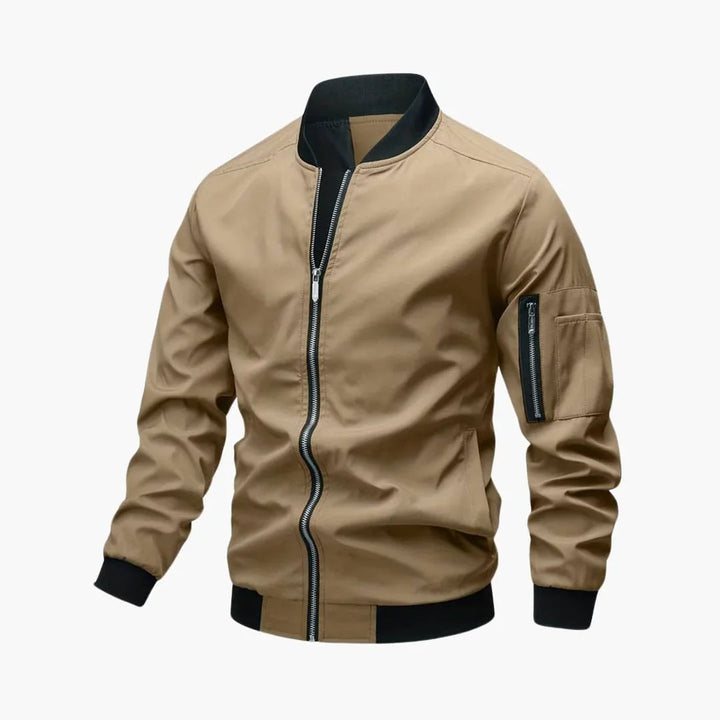 Zip Bomberjacke mit Taschen für Herren