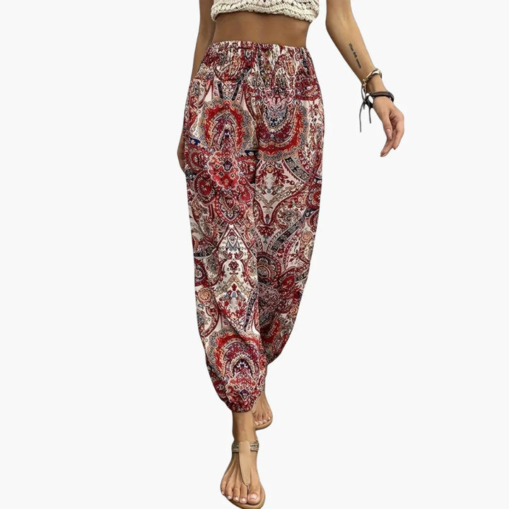 Ethno Muster Hose für Damen