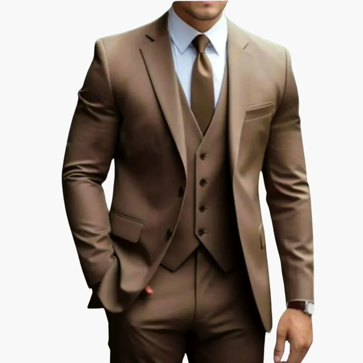 Eleganter Dreiteiler Anzug für Herren