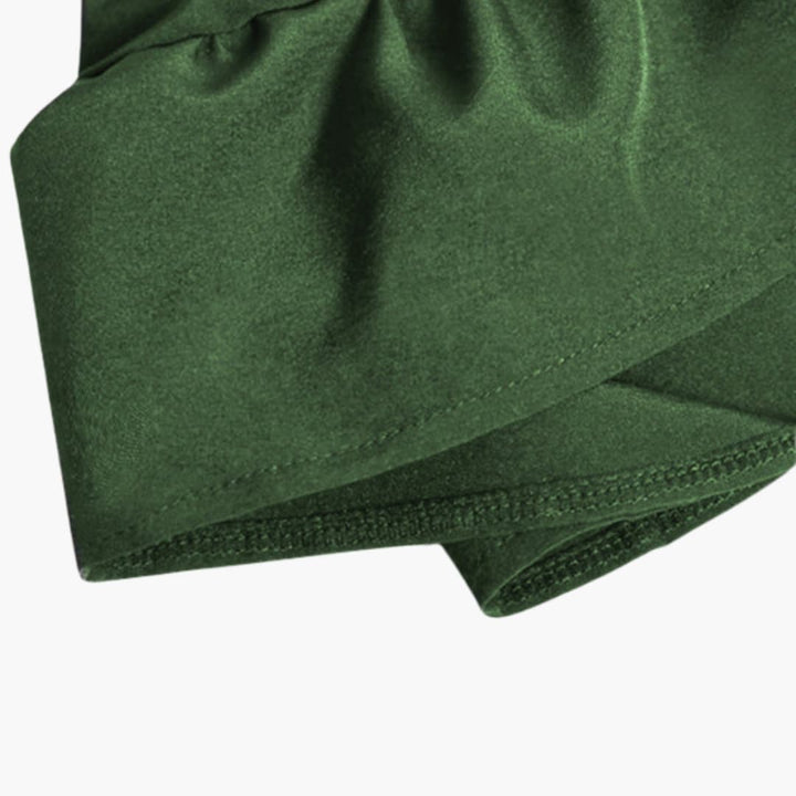 Damen Dirndl Kleid mit Puffärmeln und Rüschen | Oktoberfest 2025