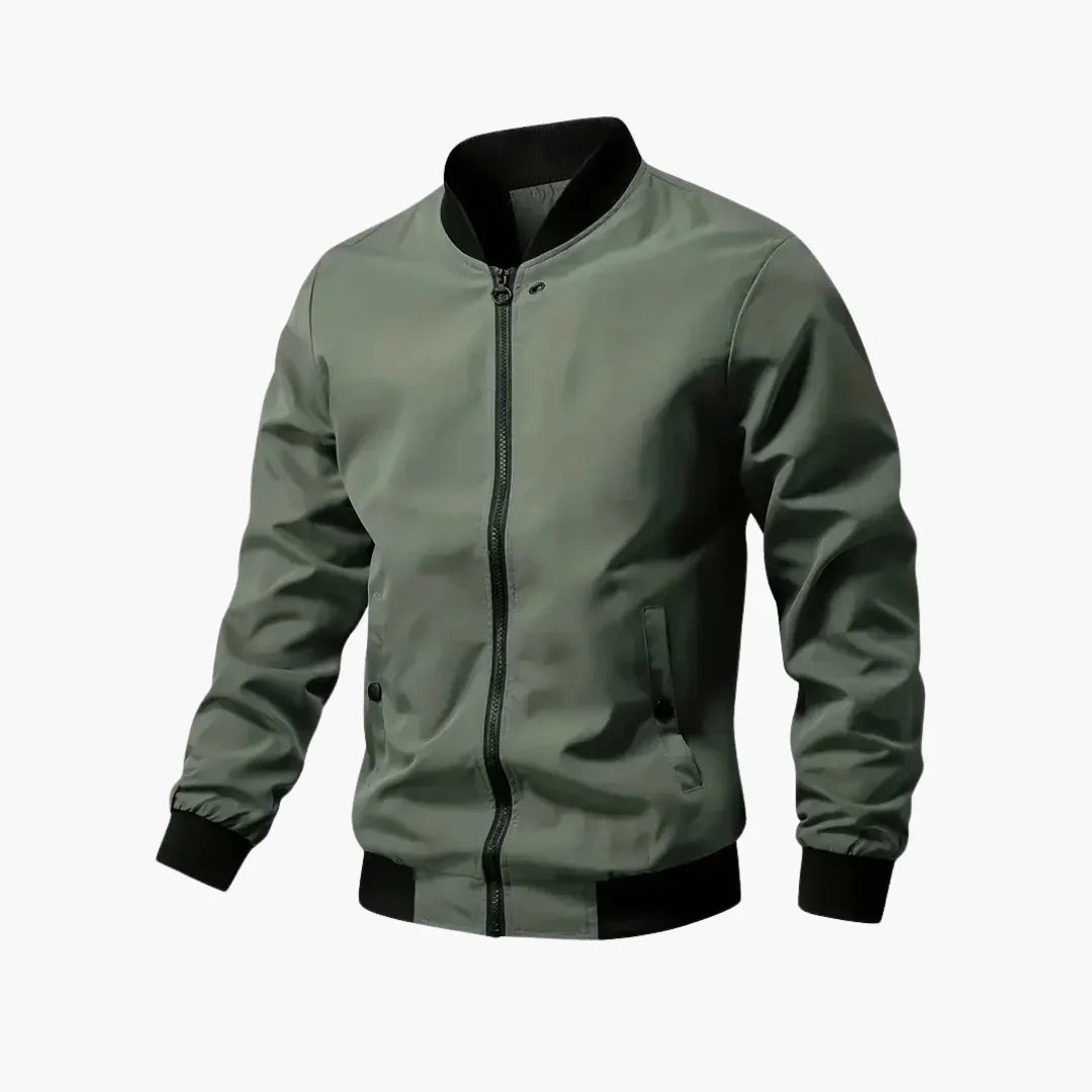 Gerippte Bomberjacke für Herren