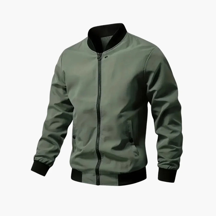Gerippte Bomberjacke für Herren