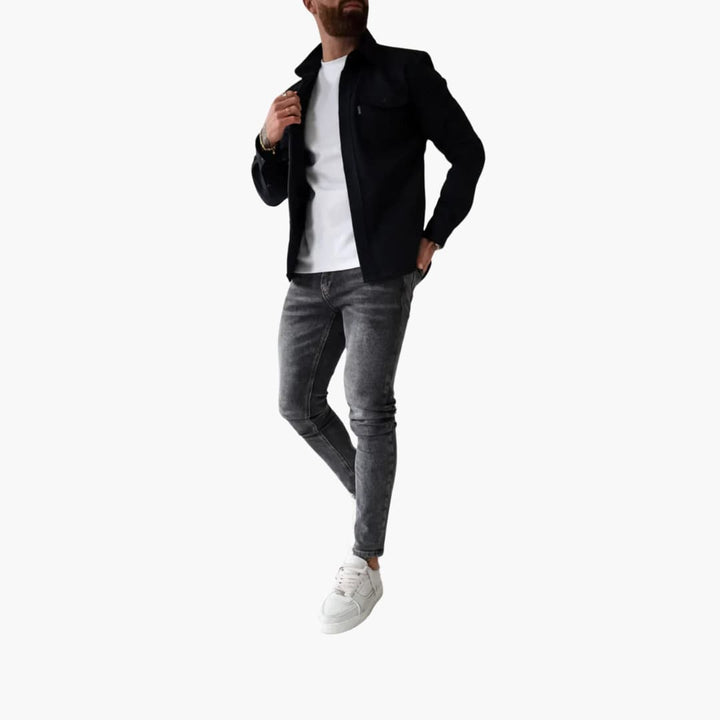 Thom | Hemdjacke mit Knopfleiste
