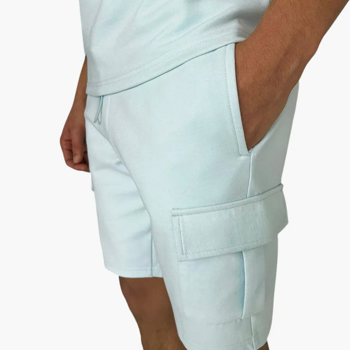 Zweiteiliges Set mit Taschen für Herren