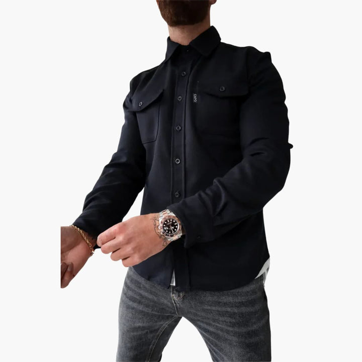 Thom | Hemdjacke mit Knopfleiste