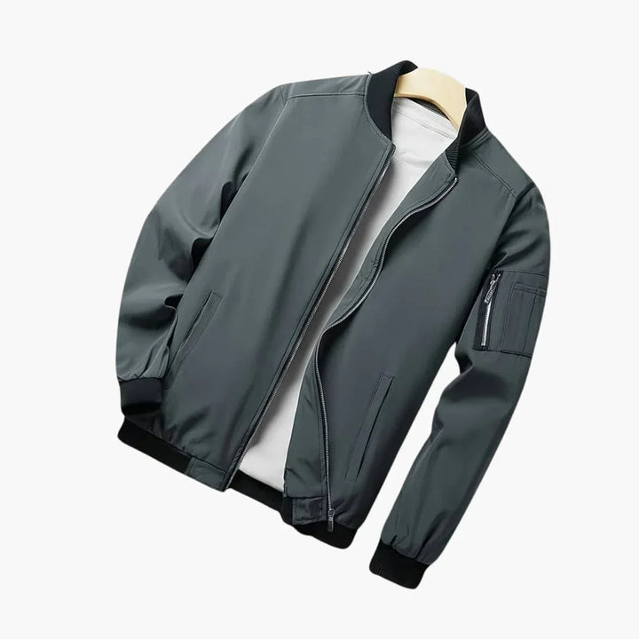 Zip Bomberjacke mit Taschen für Herren