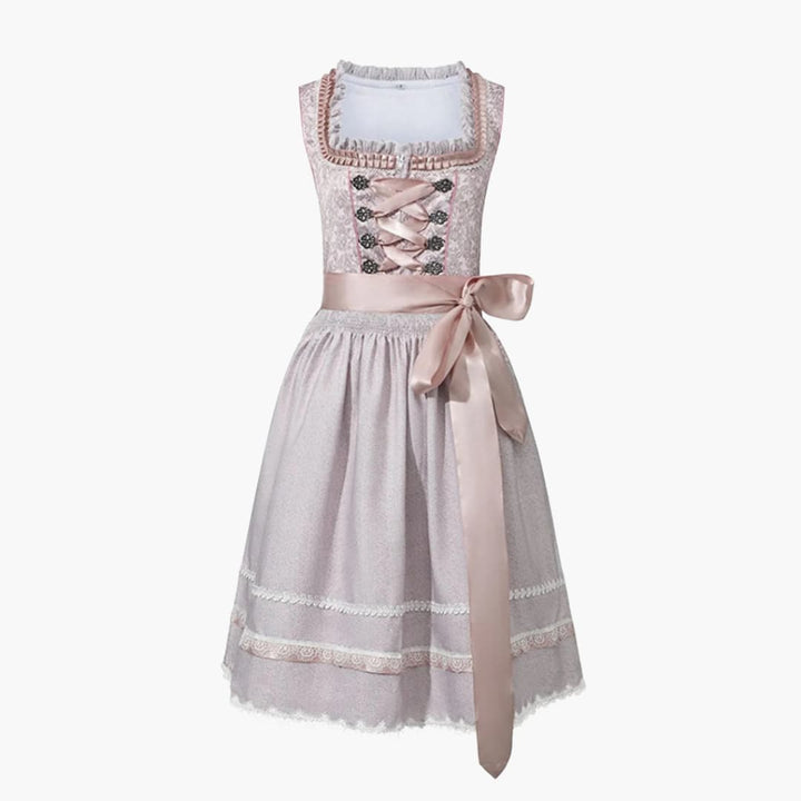 Damen Dirndl Kleid mit traditionellem Mieder | Oktoberfest 2025