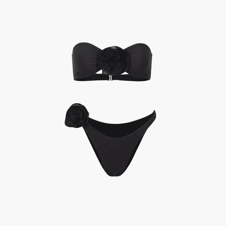 Verstellbarer Blumenprint Bikini für Damen