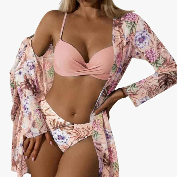 High-Waist Bikini Set für Damen