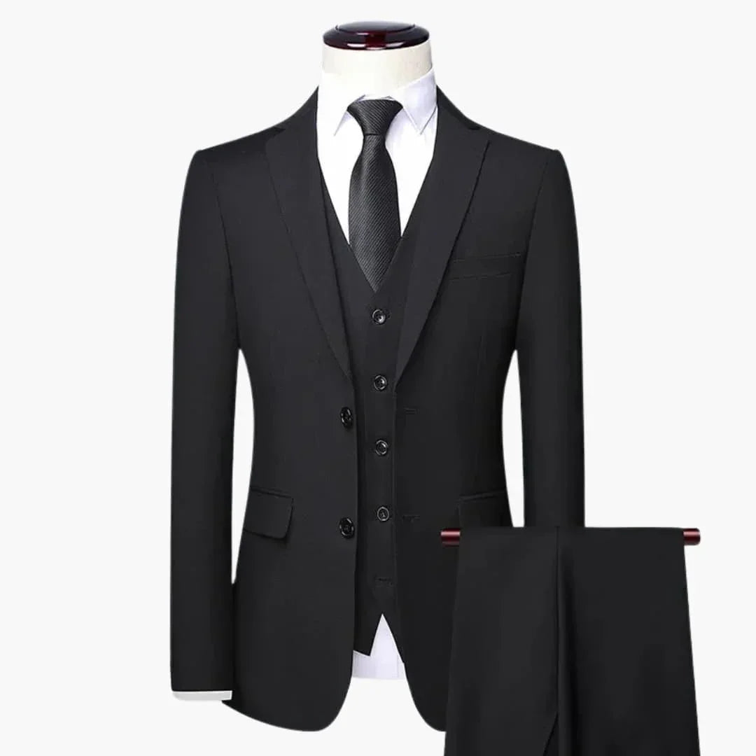 3-teiliger Slim Fit Anzug für Herren - ModeMüller