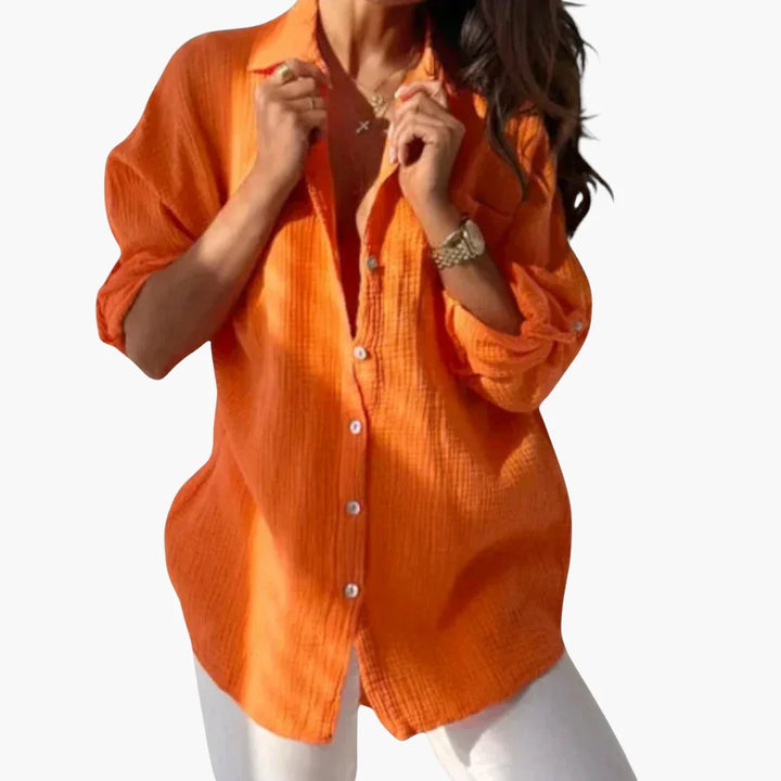 Leichte Sommerbluse für Damen