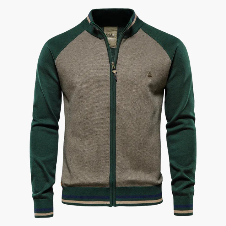Slim Fit Strick Cardigan für Herren