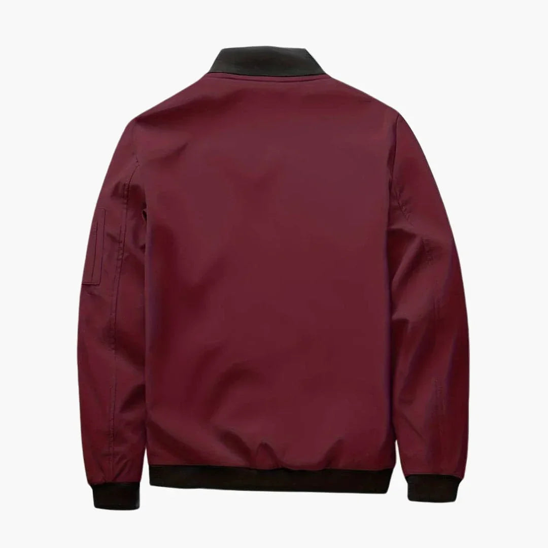 Zip Bomberjacke mit Taschen für Herren