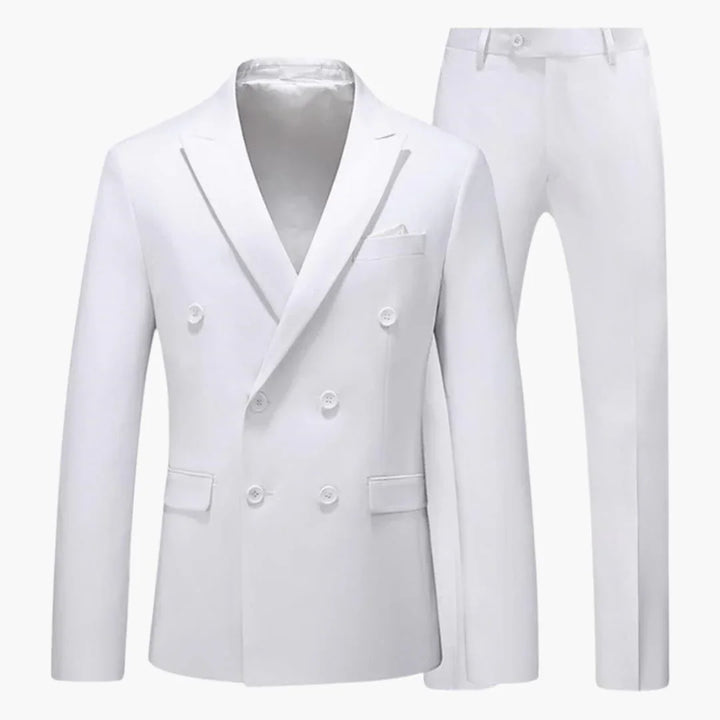 Sommer Slim Fit Anzug für Herren
