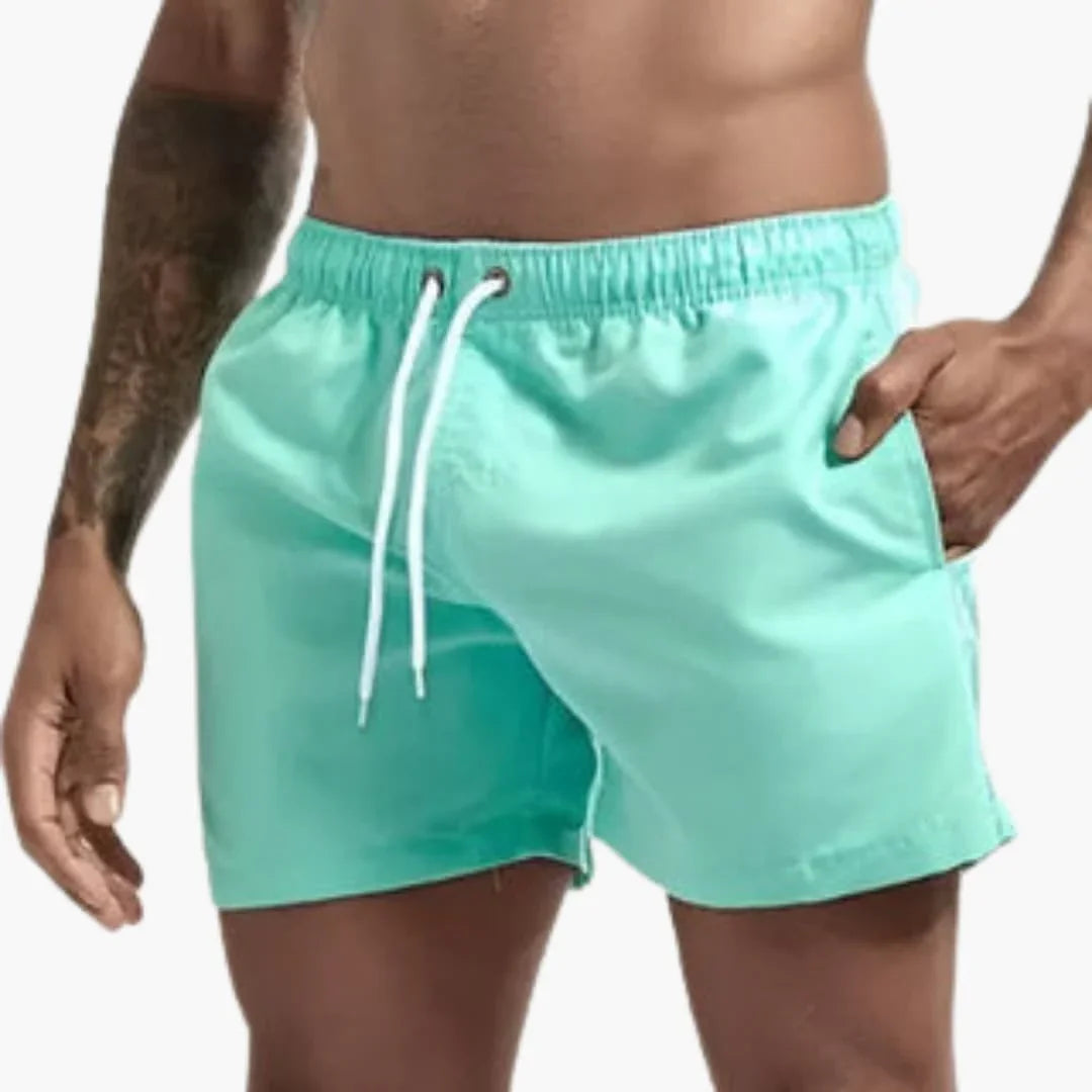 Elastische Badeshorts für Herren