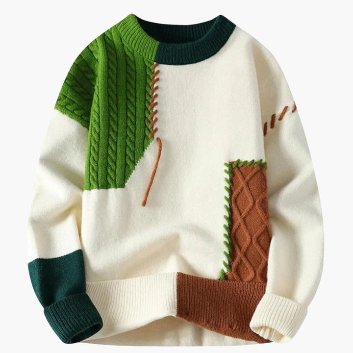 RÉVE | Patchwork-Pullover