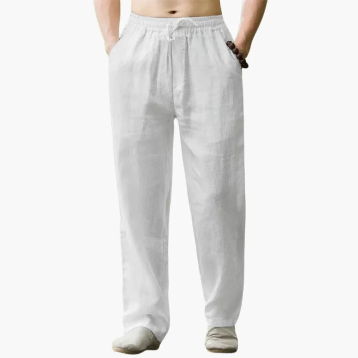 Weit geschnittene Sommerhose für Herren