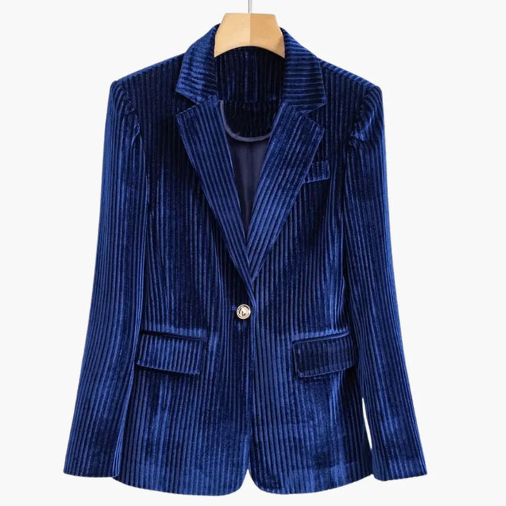 Cordblazer Retro Passform für Damen