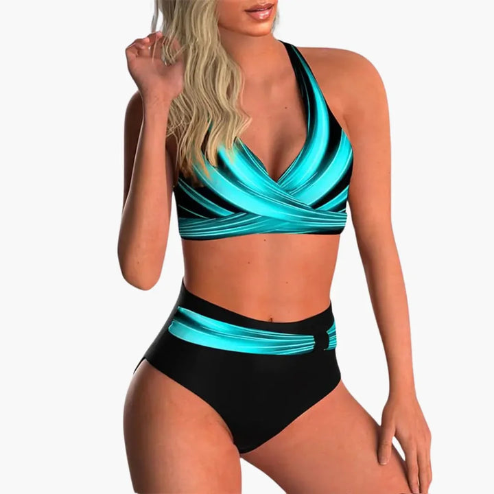 Crossover Bikini Set für Damen