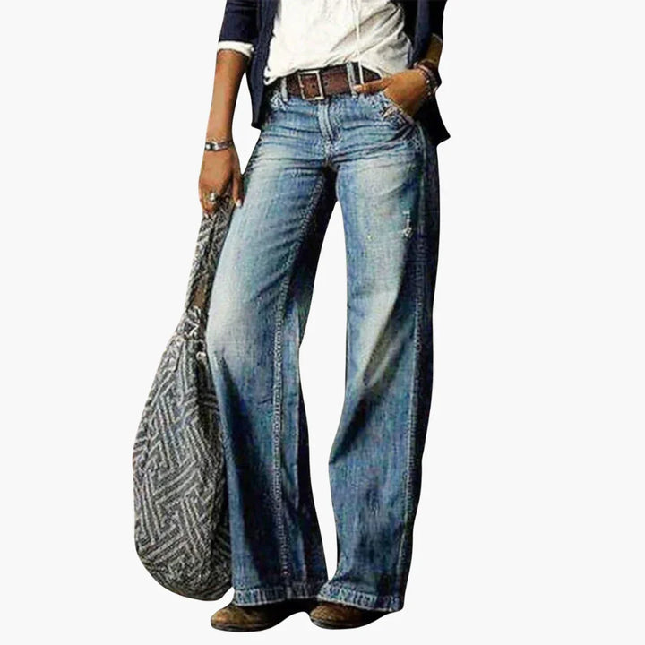 Weitbeinige Hose für Damen
