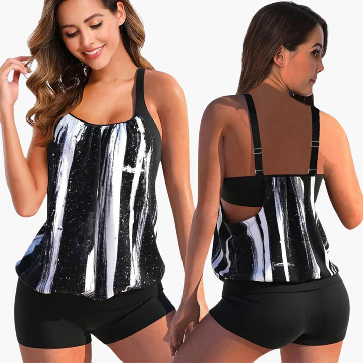 Bauchformend Tankini Set für Damen