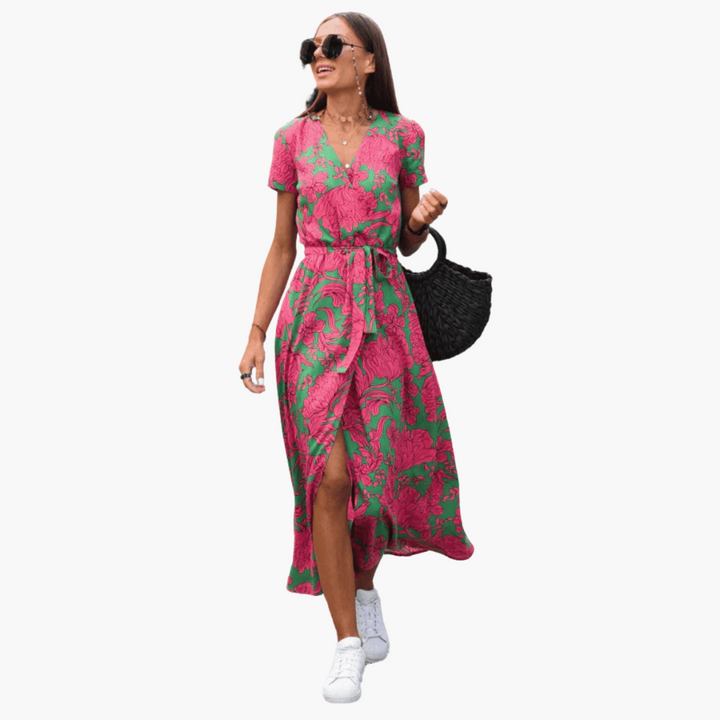 Pauline | Elegantes Wickelkleid