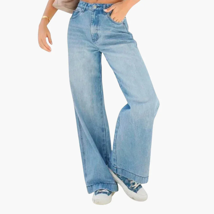 Locker geschnittene Hose für Damen