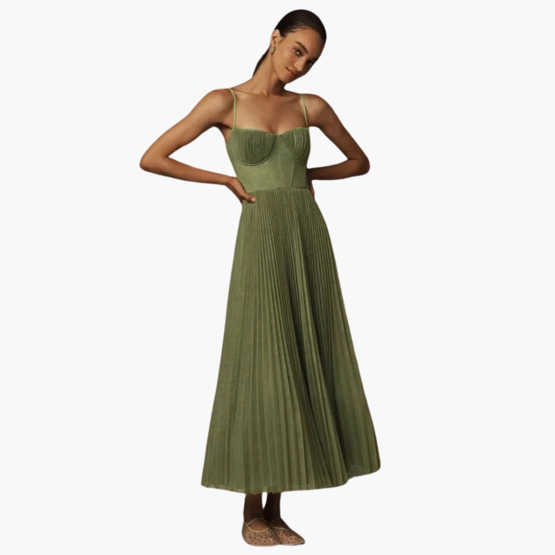 Sophia | Midikleid mit Bustier
