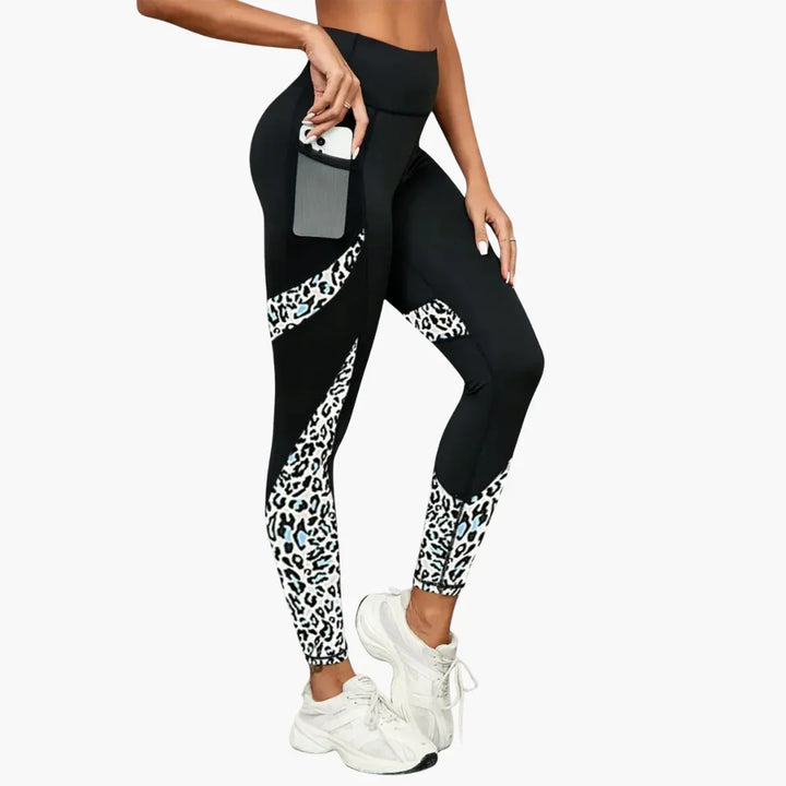 Mesh-Detail Leggings für Damen
