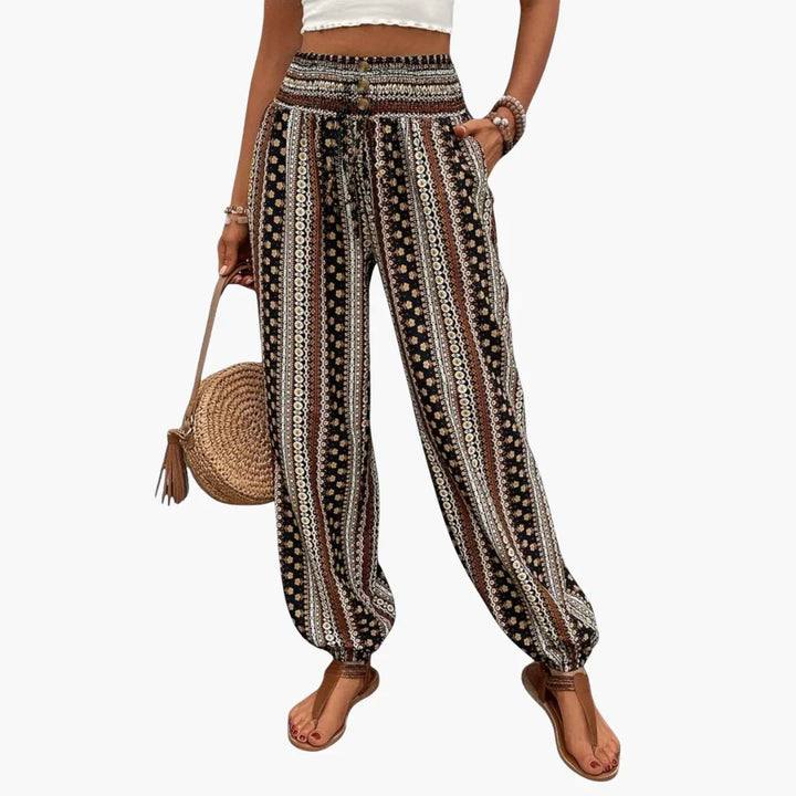 Ethno Muster Hose für Damen