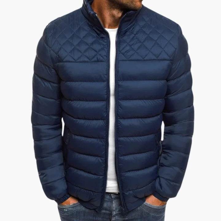 Damen-Bomberjacke mit Reißverschluss und langen Ärmeln