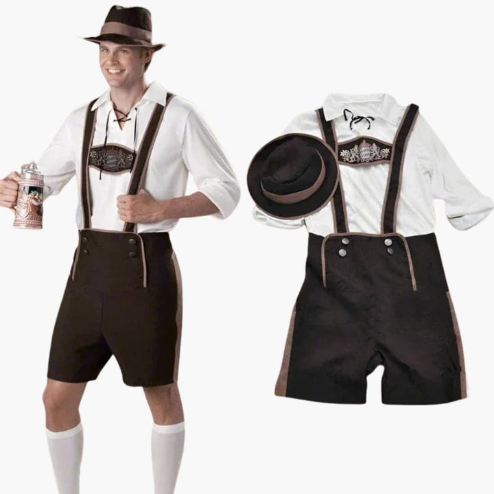 Herren Trachtenset mit Hose und Hemd | Oktoberfest 2025