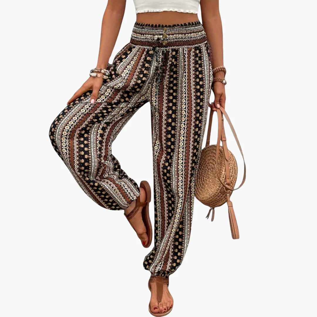 Ethno Muster Hose für Damen