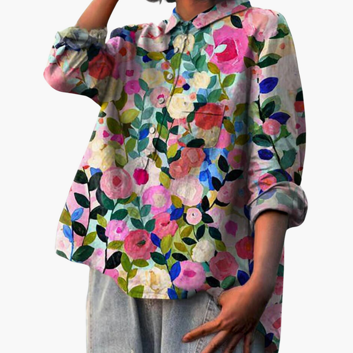 Antonia | Bluse mit Blumenmuster