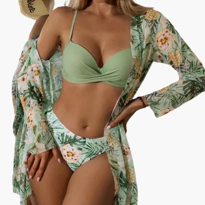 High-Waist Bikini Set für Damen
