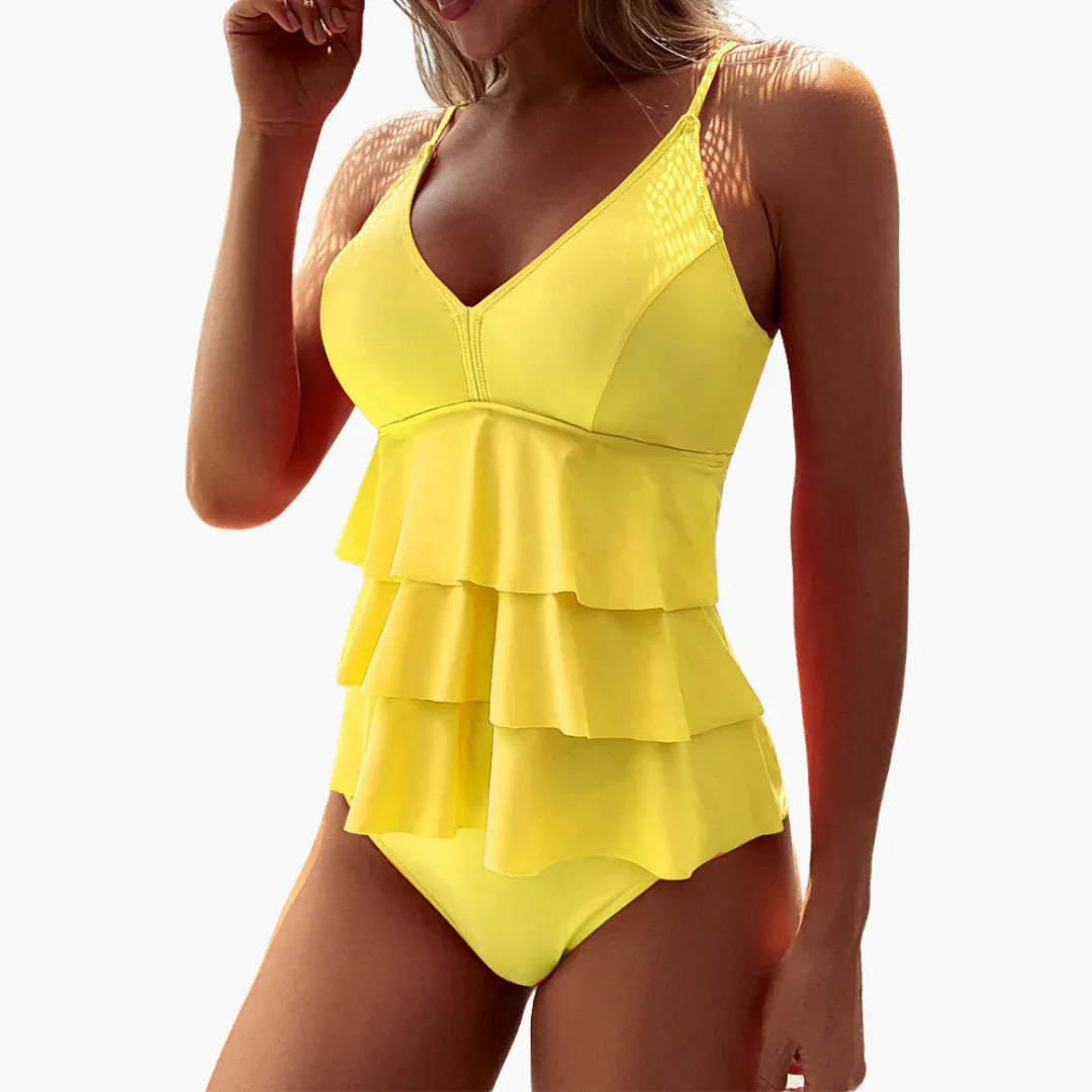 Verstellbarer Träger Tankini für Damen