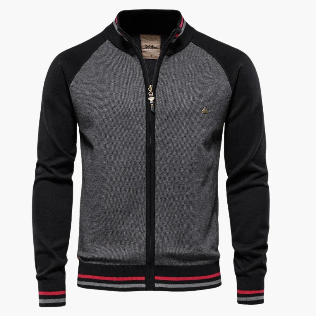 Slim Fit Strick Cardigan für Herren