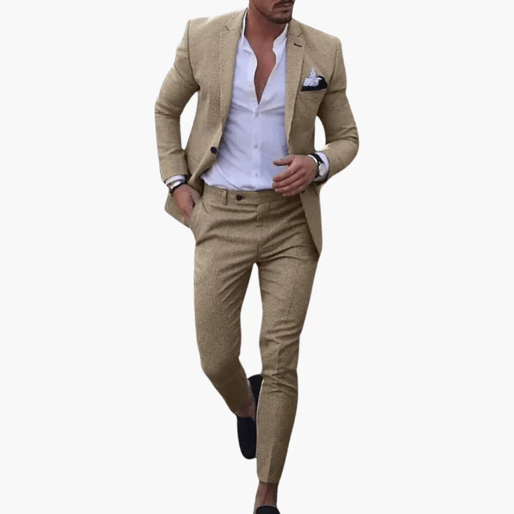 Slim-Fit Anzug mit Hose für Herren