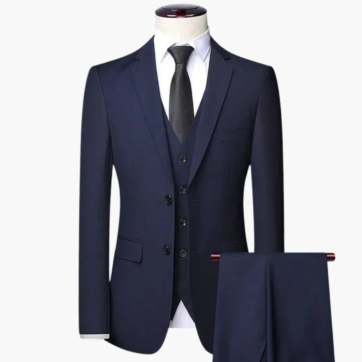 3-teiliger Slim Fit Anzug für Herren - ModeMüller
