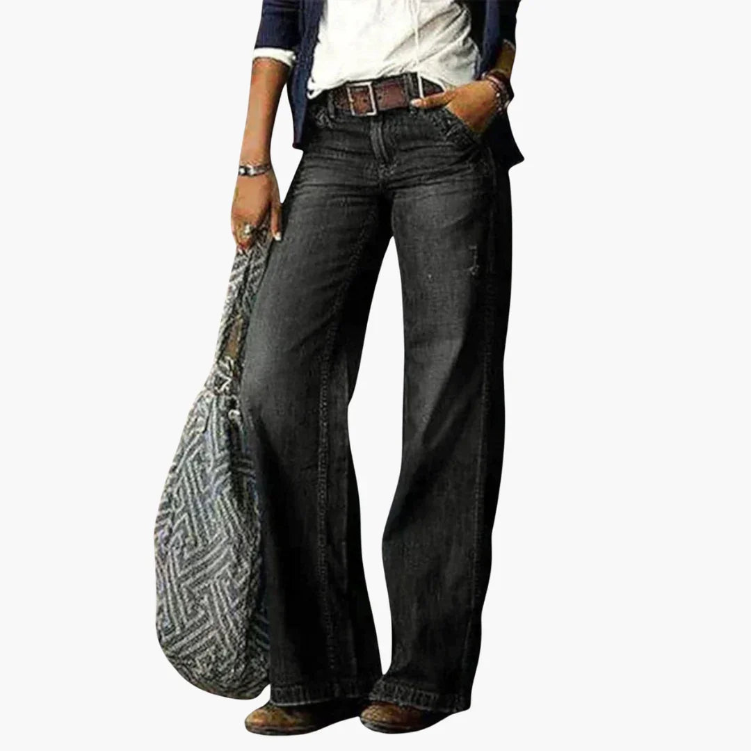 Weitbeinige Hose für Damen