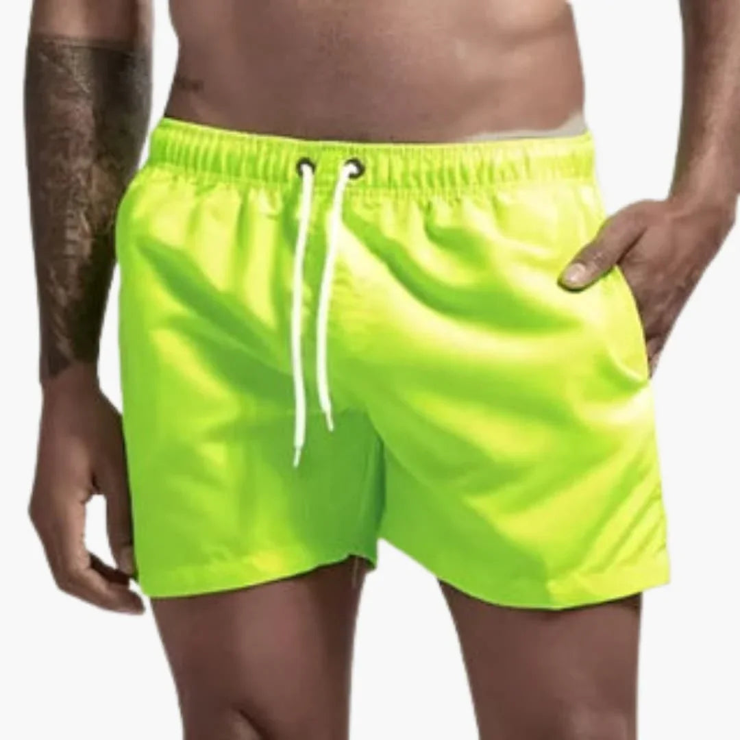 Elastische Badeshorts für Herren
