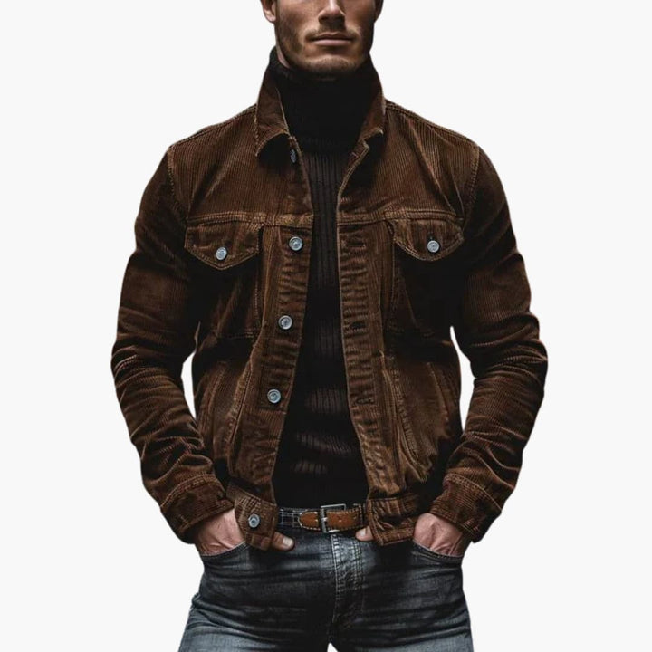 Otto | Retro Cordjacke mit Mehreren Taschen