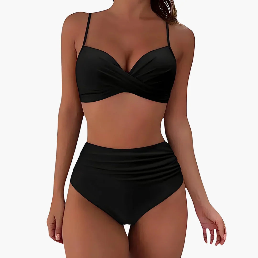 Hochtailliertes Bikini Set für Damen