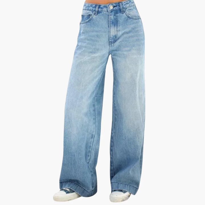 Locker geschnittene Hose für Damen