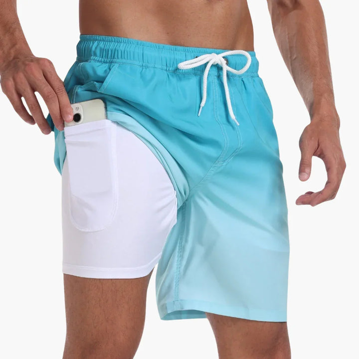 Schnelltrocknende Stretchshorts für Herren