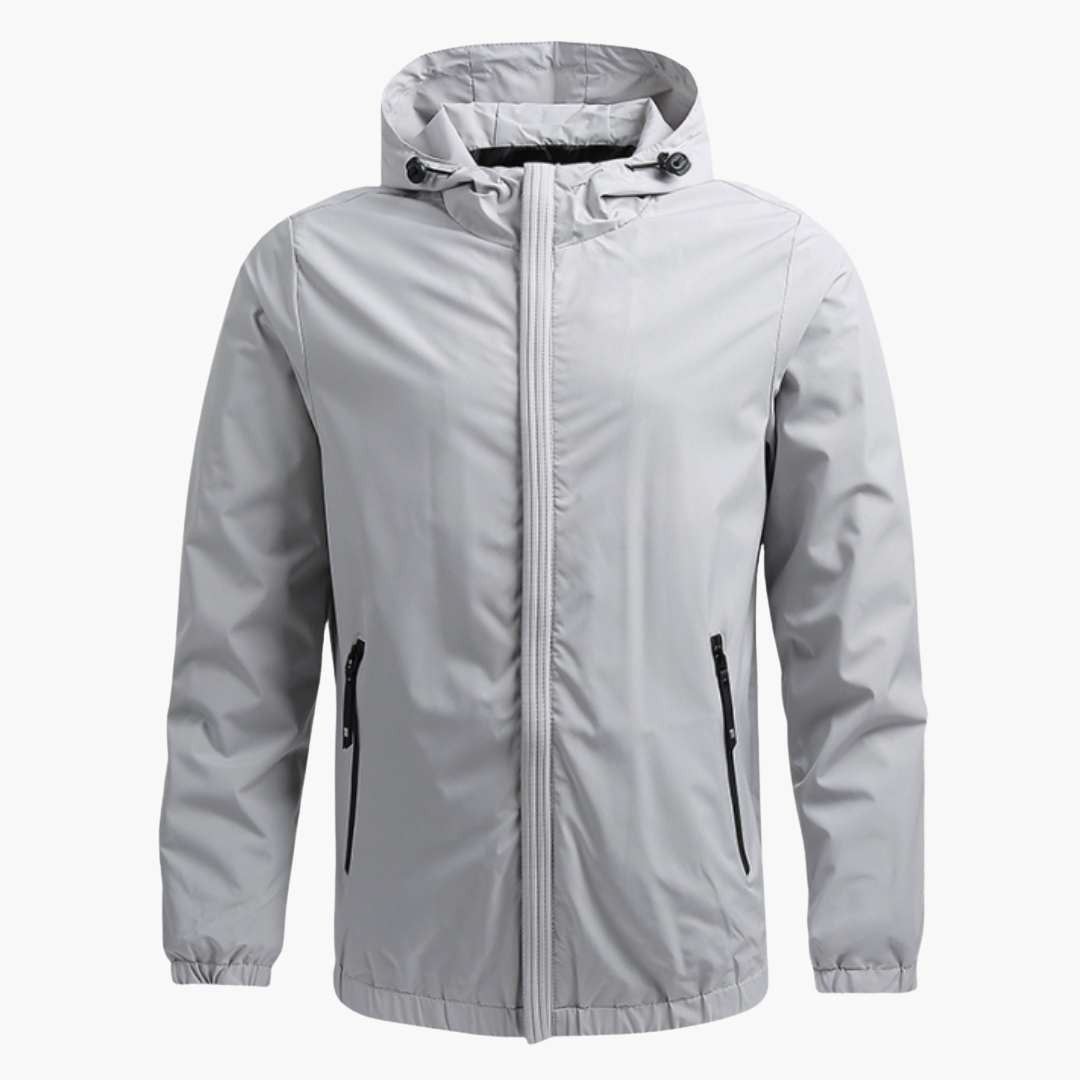 Windbreaker Herren Jacke mit Kapuze